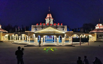 石景山游樂園國慶